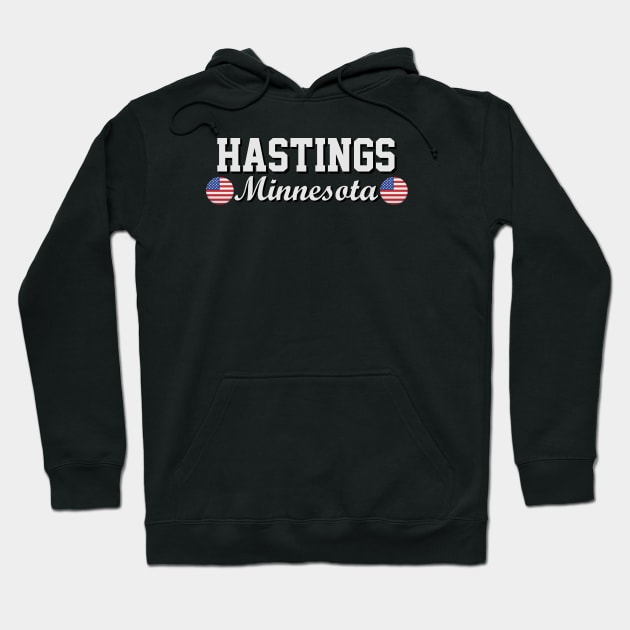 Hastings Minnesota Hoodie by Eric Okore